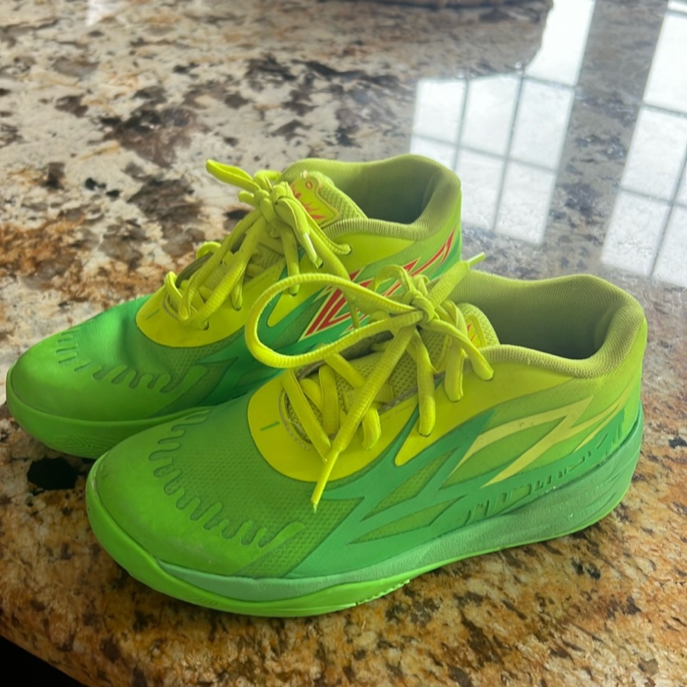 La Melo Ball Nickelodeon Slime sneakers